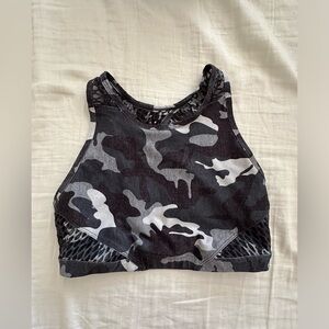 Camo Sports Bra. Very supportive